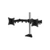 Arctic Z2 Pro Gen 3 (Matt Black Coating) - Dual Monitor Arm With SuperSpeed USB Hub