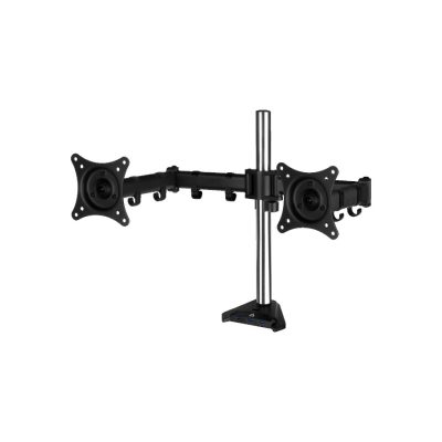Arctic Z2 Pro Gen 3 (Matt Black Coating) - Dual Monitor Arm With SuperSpeed USB Hub