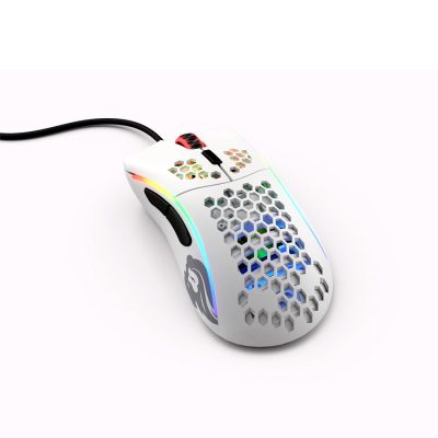 GLORIOUS Model D Minus Matte White Mouse