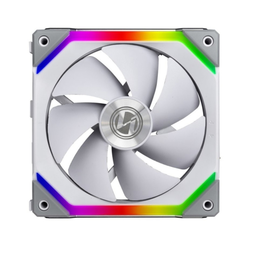 LIAN LI UNI FAN SL120 RGB WHITE ONE FAN