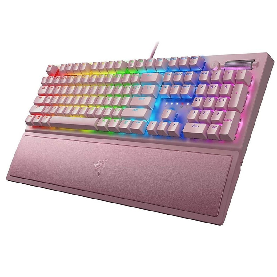 RAZER BLACKWIDOW V3- KEYBOARD(GRN SWITCH)-QUARTZ EDTION