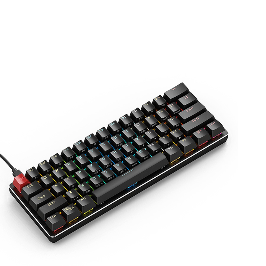 GLORIOUS GMMK - Compact (Pre-Built) Black Brown Switch