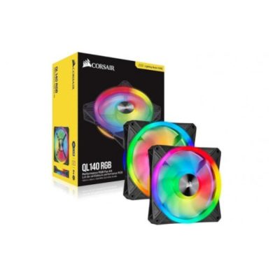 Corsair QL140 RGB BLACK DUAL FAN KIT