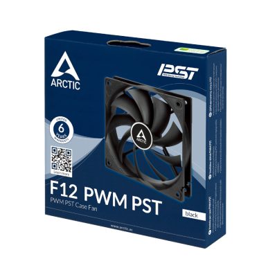 ARCTIC F12 PWM PST Black