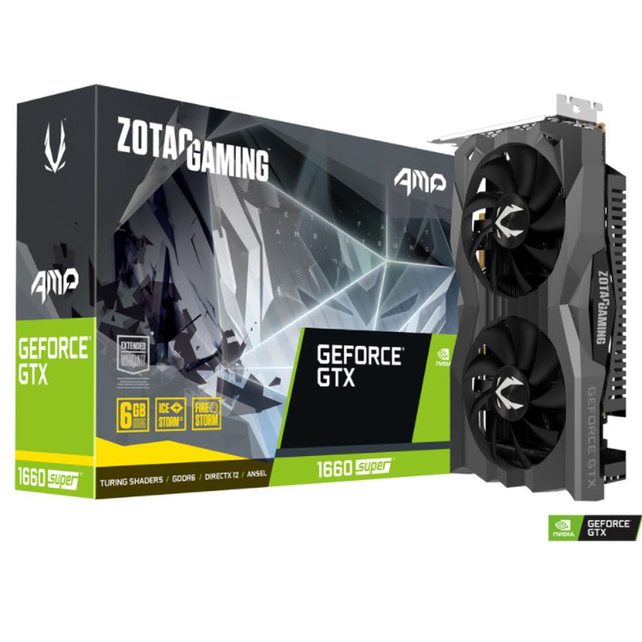 ZOTAC GAMING GEFORCE GTX 1660 SUPER AMP