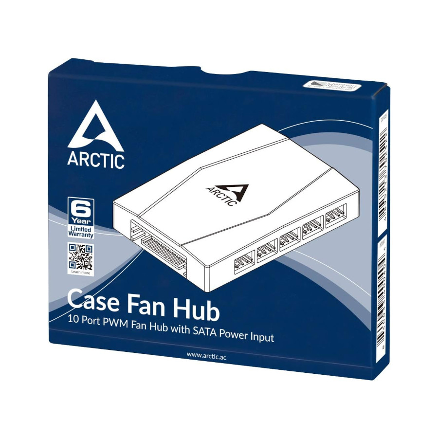 Arctic Case Fan Hub 10 Port PWM