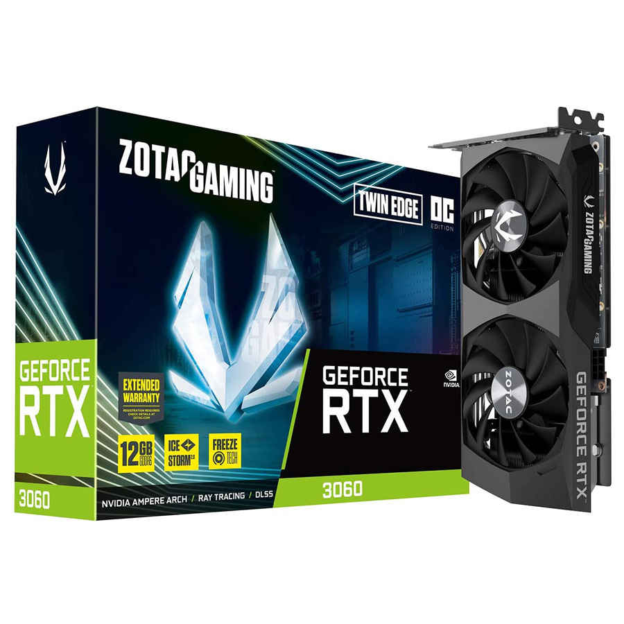 ZOTAC GAMING GEFORCE RTX 3060 Twin Edge OC 12GB