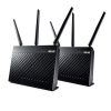 ASUS AiMesh AC1900 WiFi System (RT-AC68U 2 Pack) AC1900 Dual band whole home mesh wifi system