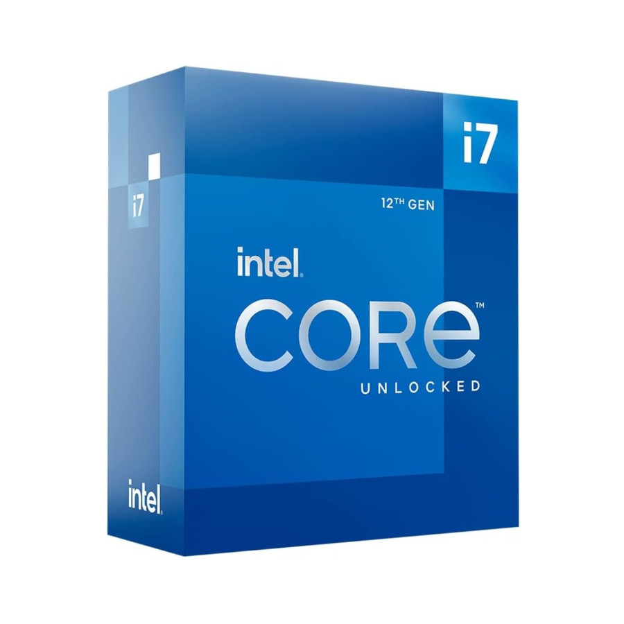 Intel i7-12700k 12th Gen Processor - Box without cooler
