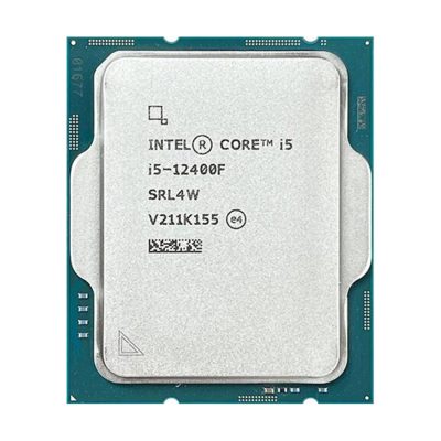 Intel CPU Desktop Core i5-12400F Tray