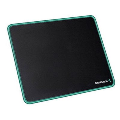 DEEPCOOL Mouse Pad GM800 320x270x3mm,Black Softpad, Spill-Proof Cloth, Natural Rubber, DeepCool Green Edge.