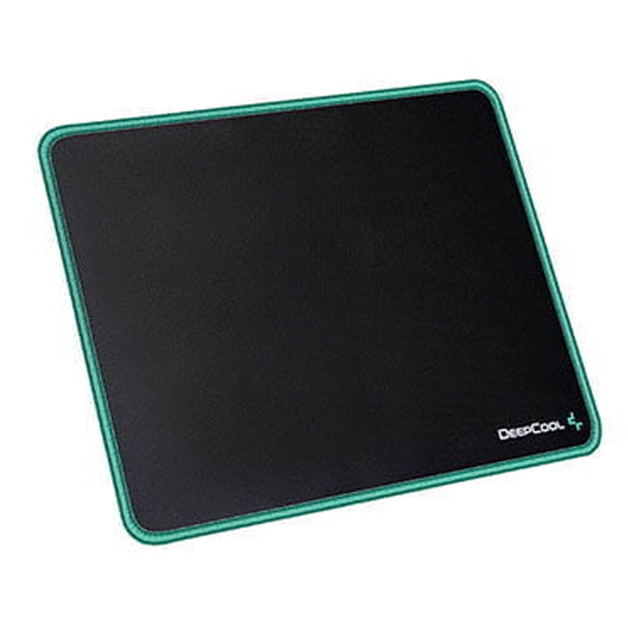 DEEPCOOL Mouse Pad GM800 320x270x3mm,Black Softpad, Spill-Proof Cloth, Natural Rubber, DeepCool Green Edge.