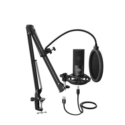 Fifine Metal USB Condenser Recording Microphone kit - T669