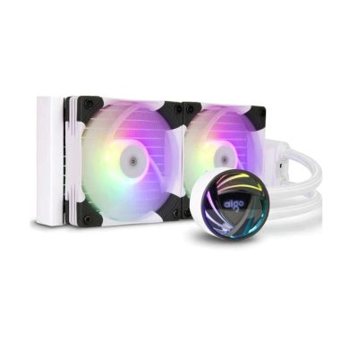 AIGO Galazy AT240 240mm Liquid Cooler - White