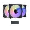 DarkFlash INF8 ARGB Fans 3 in 1 black