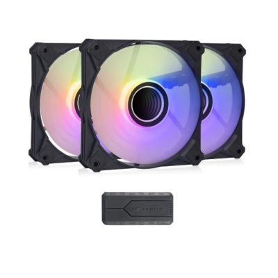 DarkFlash INF8 ARGB Fans 3 in 1 black