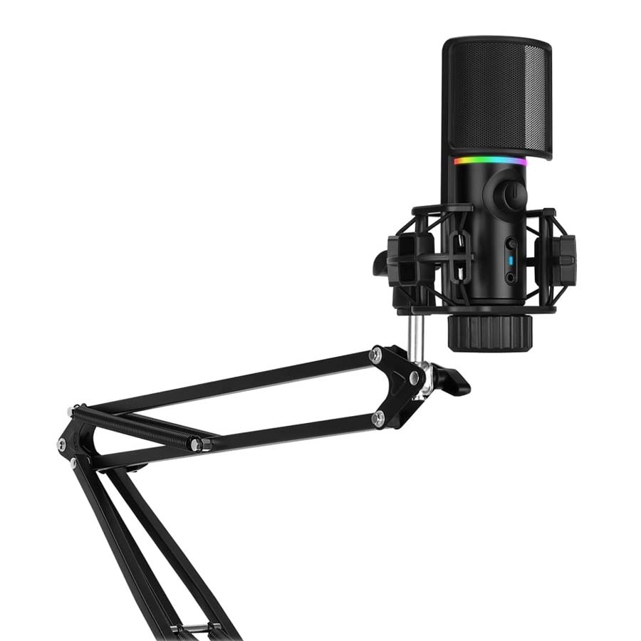 Streamplify Microphone with Mount Arm, Shock Mount, Pop Filter