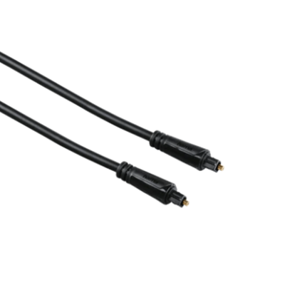 Hama - 122256 - Audio Optical Fibre Cable, ODT plug (Toslink), gold-plated, 1.5 m