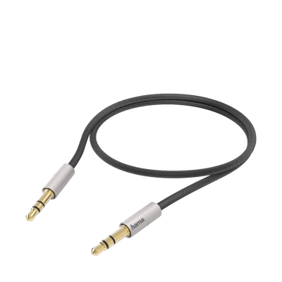 Hama - 80869 - "AluLine" Connecting Cable, 3.5 mm jack, plug - plug, 2 m