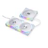 LIAN LI UNI FAN SL120 V2 RGB WHITE FAN 3 Pack
