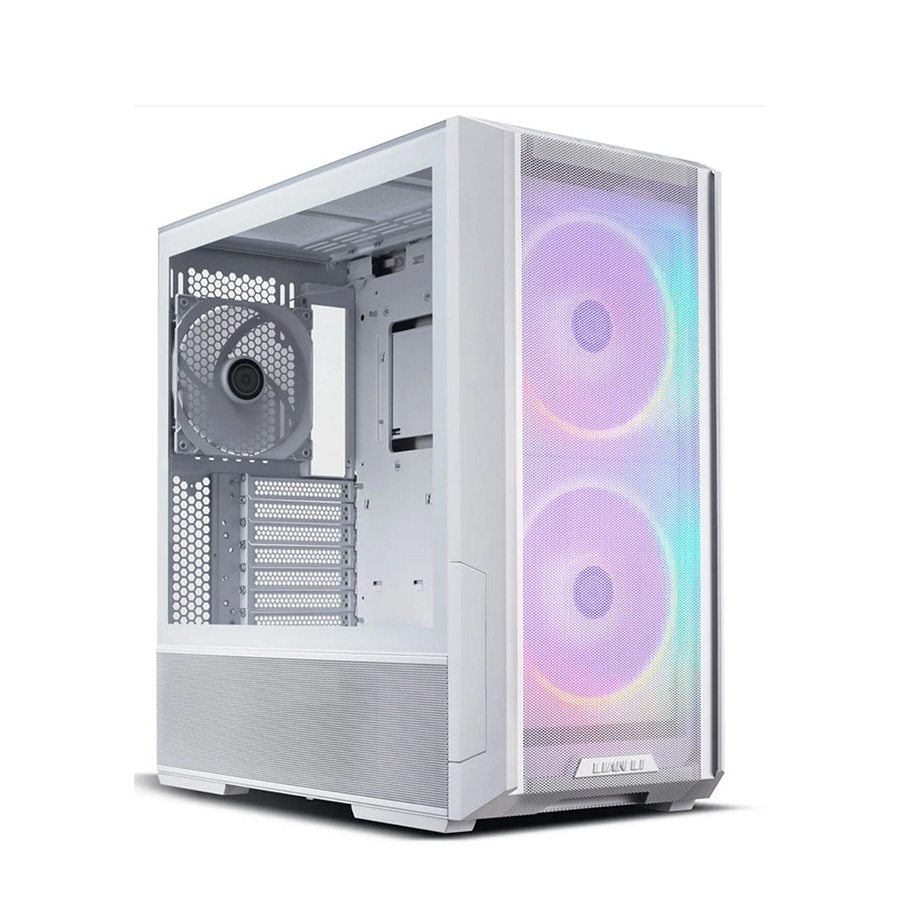 Lian Li LANCOOL 216 Airflow Focus ATX Mid Tower Gaming Case-White RGB