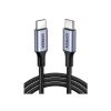 UGREEN USB-C CABLE ALUMINUM CASE WITH BRAIDED 2M BLACK 70429