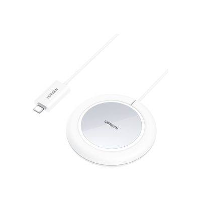 UGREEN 15W MAGNETIC WIRELESS CHARGER WHITE 40123