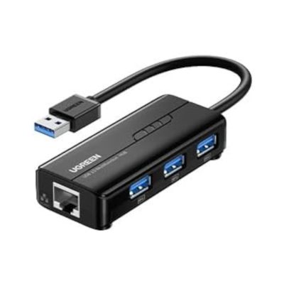 UGREEN USB HUB 3.0 WITH GIGABIT ETHERNET ADAPTER 20265