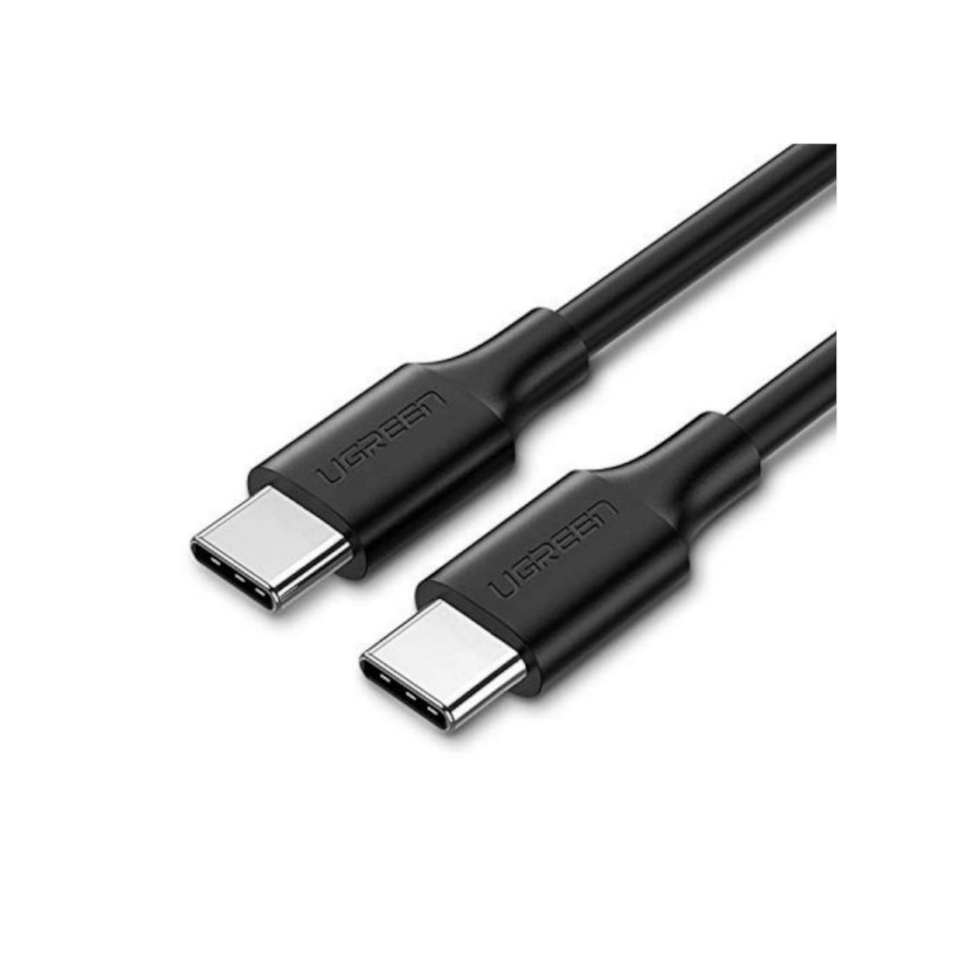 UGREEN TYPE C TO TYPE C CABLE NICKEL PLATING 1.5M BLACK 50998