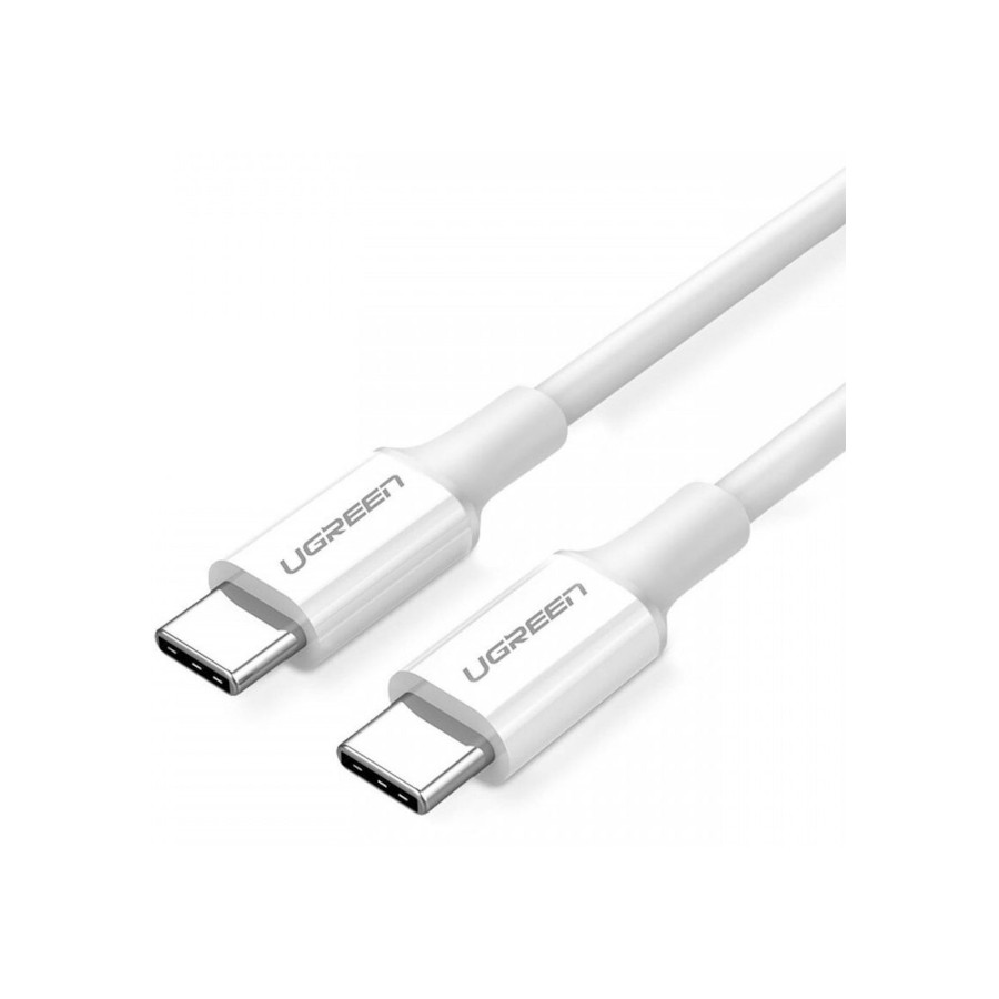 UGREEN TYPE C TO TYPE C CABLE 2M WHITE 60552