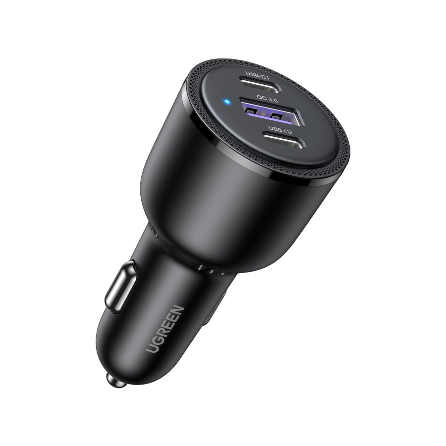 UGREEN CAR CHARGER 69W MAX BLACK 20467