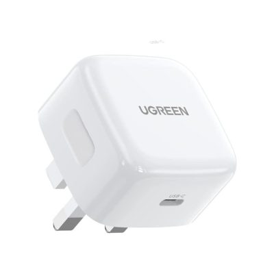 UGREEN 30W PD FAST CHARGER UK WHITE 70197
