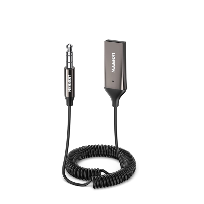 UGREEN CAR BLUETOOTH 5.0 RECEIVER AUDIO ADAPTER BLACK5.0 70601