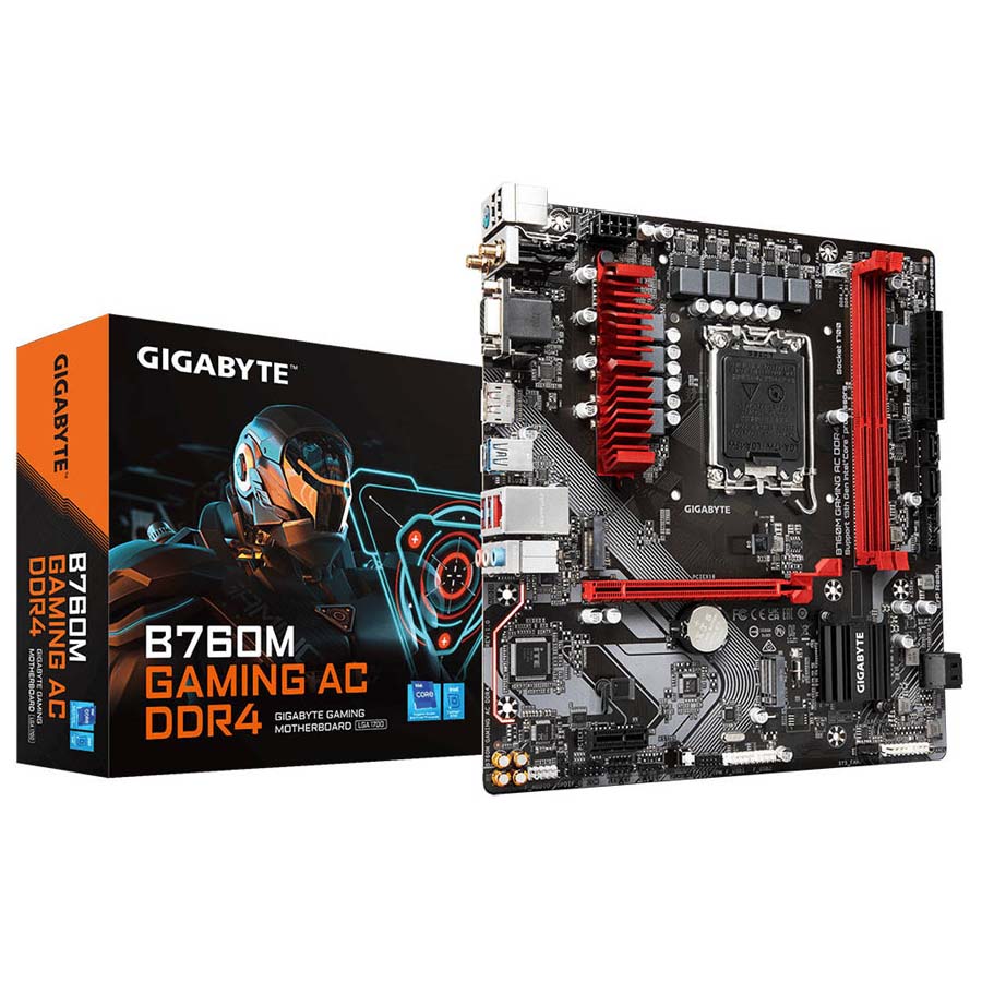 GIGABYTE B760M GAMING AC WIFI Motherboard DDR4