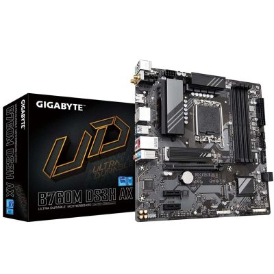 GIGABYTE B760M DS3H DDR4 AX WIFI Motherboard