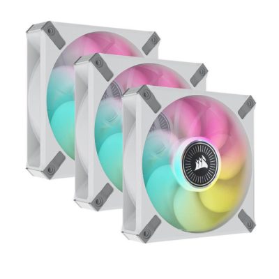Corsair ML120 WHITE RGB ELITE PREMIUM 3IN1