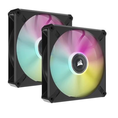 Corsair ML140 BLACK RGB ELITE PREMIUM DUEL