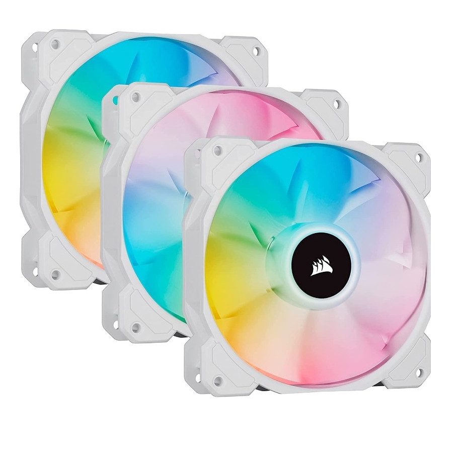 Corsair SP120 ELITE RGB WHITE 3IN1