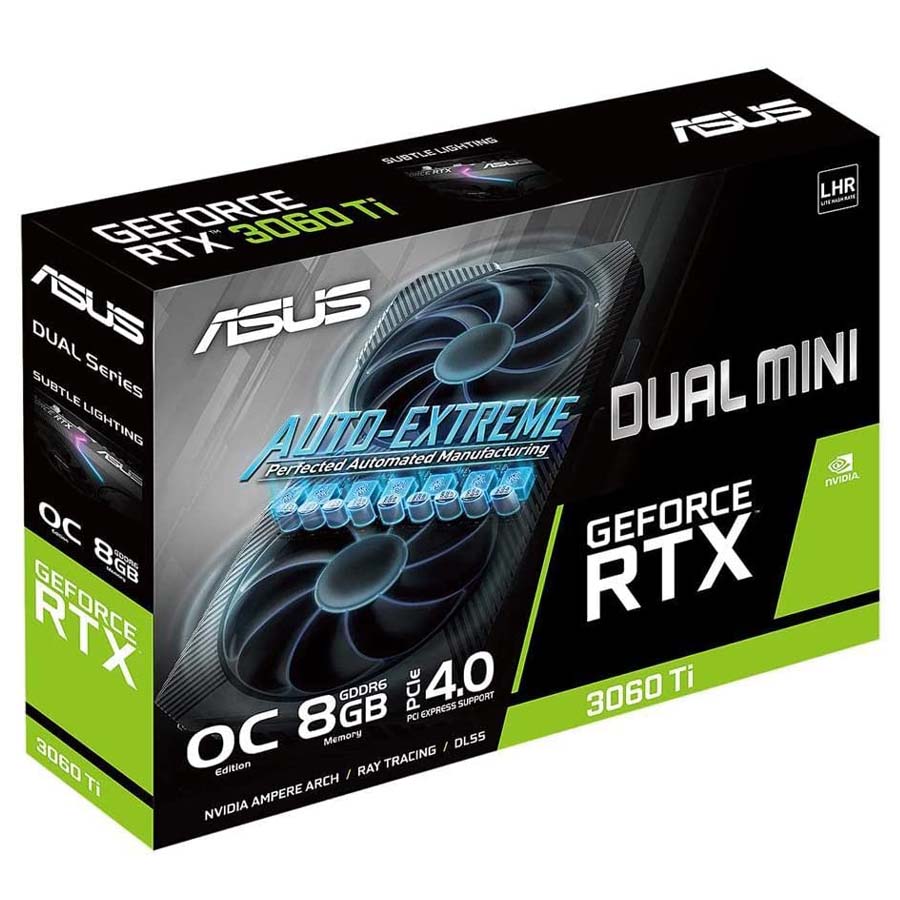 ASUS Dual Mini GeForce RTX 3060 Ti V2 OC Edition 8GB
