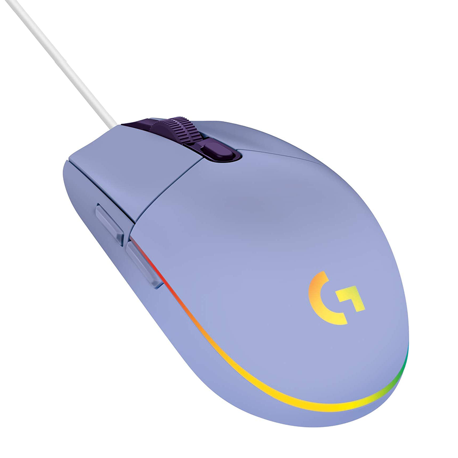 LOGITECH G203 Gaming Mouse ligtsync purpel