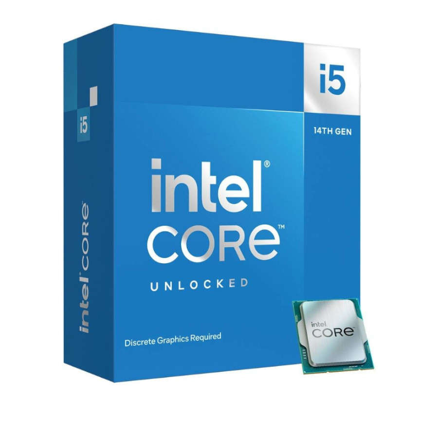 Intel i5-14600k 14th Gen CPU Box Without Cooler