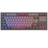 Royal Kludge RKR 87 Black Mechanical Keyboard - Red Switch - Wired Arabic English