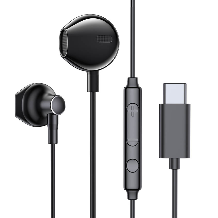 Joyroom JR-EC03 Digital Type-C Wired Earphones-Black