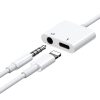 Joyroom S-Y104 Ben Series 3.5mm adapter-White