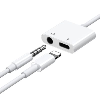 Joyroom S-Y104 Ben Series 3.5mm adapter-White