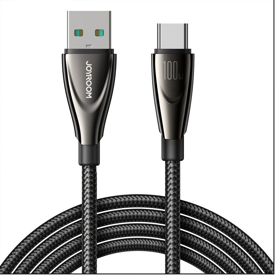 Joyroom SA31-AC6 Pioneer Series 100W (USB-A to Type-C) 1.2m-Black