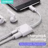 Joyroom SH-C1 Type-c to  HIFI+PD Audio Converter (Digital) White（2019）