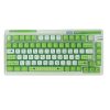KZZI K75 Pro Plus Mechanical Keyboard - Lemon Green Tactile Switch - Wired, Bluetooth, Wireless 2.4G - English