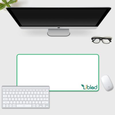 LibLad Mouse Pad White XXL 900x400mm - 3mm thick