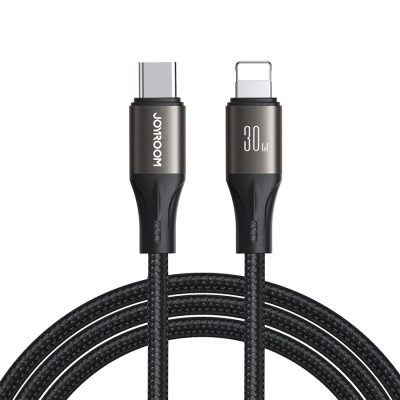 Joyroom SA25-CL3 Light-Speed Series 30W (Type-C to Lightning) 1.2m-Black